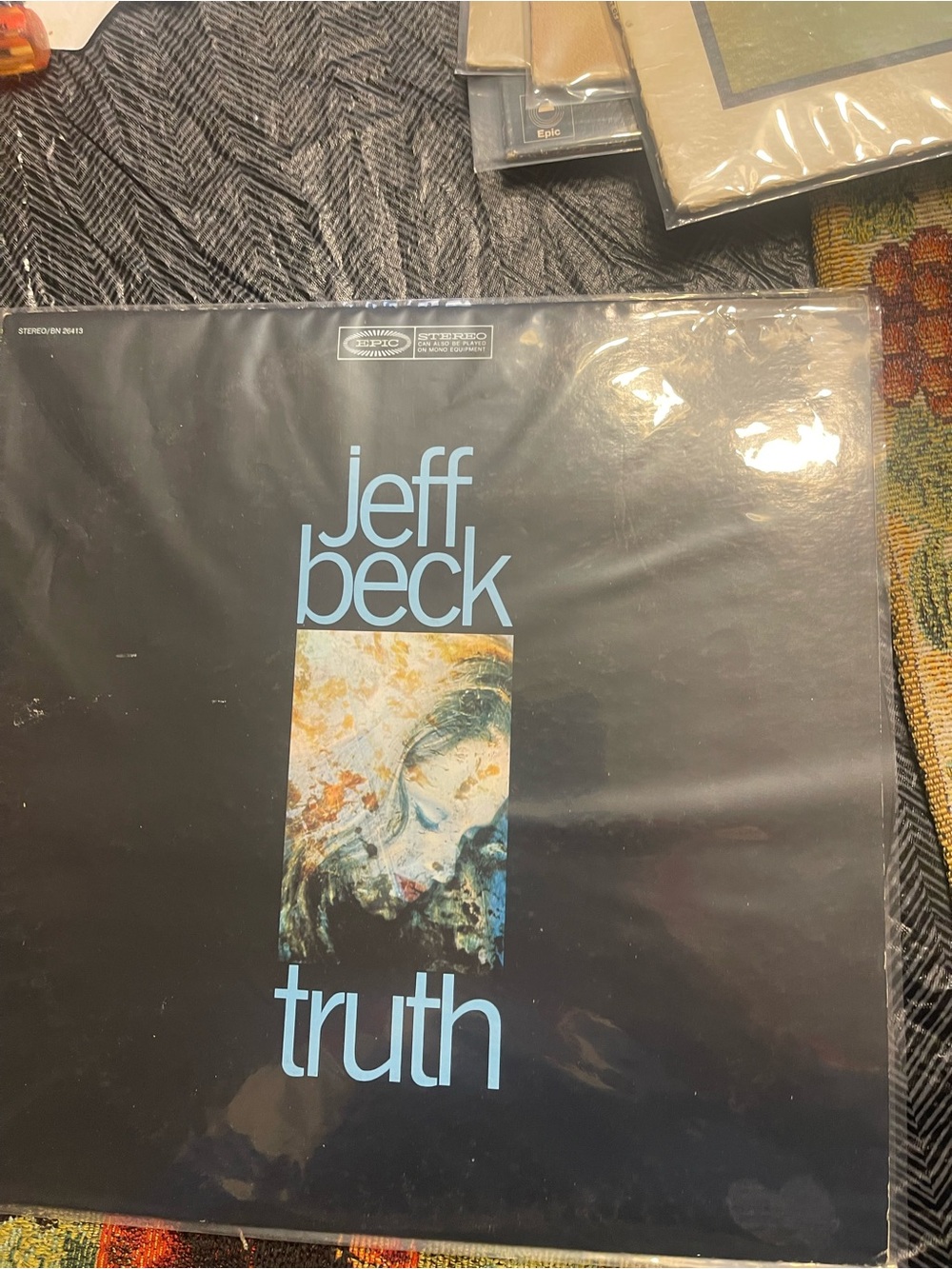 Jeff Beck – Truth LP BN 26413 Epic Vinyl Record